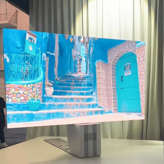 World's first 137-inch folding TV showcased at CES 2024 is ‘incredible’