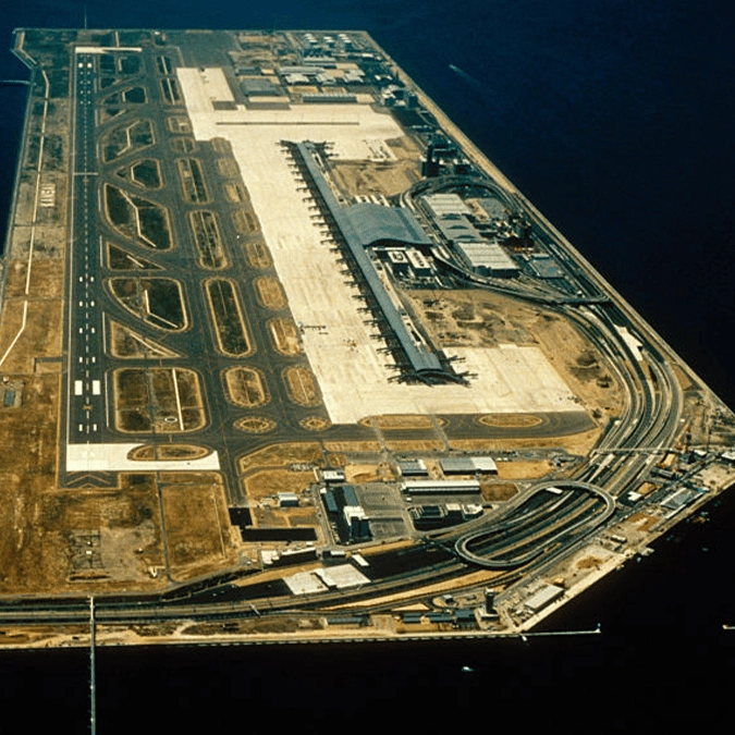 $20,000,000,000 'floating' Japanese airport located in the middle of the ocean is sinking rapidly