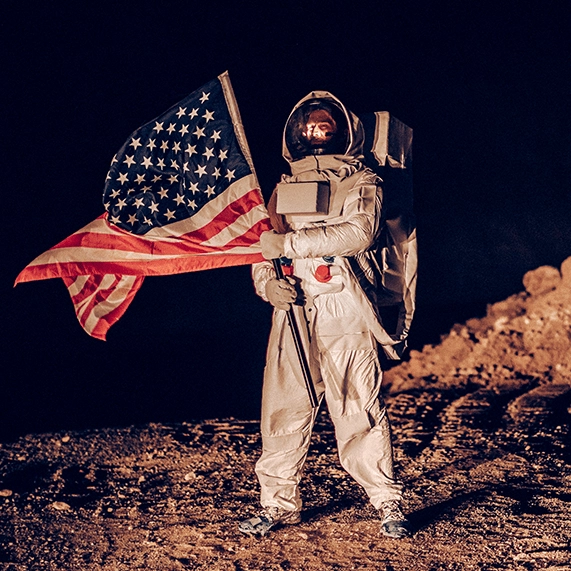 Expert reveals what happens to the flags and objects that have been left on the moon