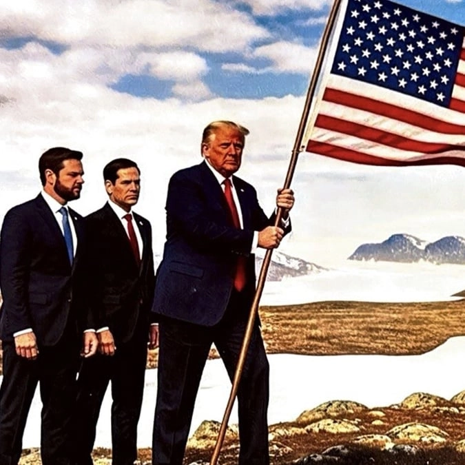 Trump leaks private texts from Emmanuel Macron as US president continues to threaten Greenland