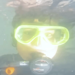 YouTuber turns entire house into a ‘giant fish tank’ and has to scuba dive to get around