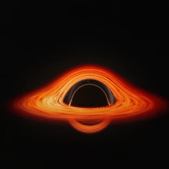 NASA simulation showing a flight around a black hole leaves viewers with 'a fear they can't explain'