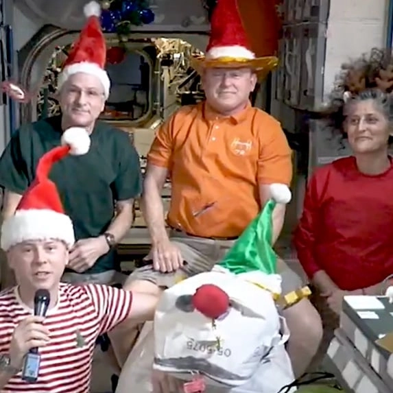 NASA dismiss conspiracy theories amid Christmas photos of stranded astronauts