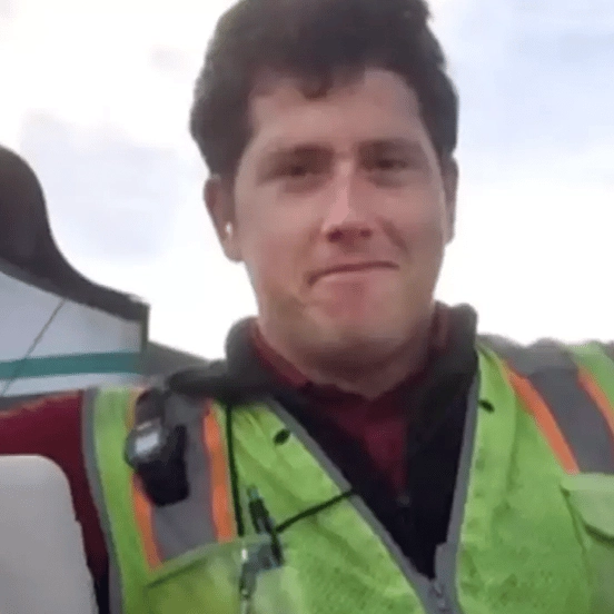 Airport worker's final moments after he hijacked commercial plane and completed barrel roll revealed in heartbreaking audio