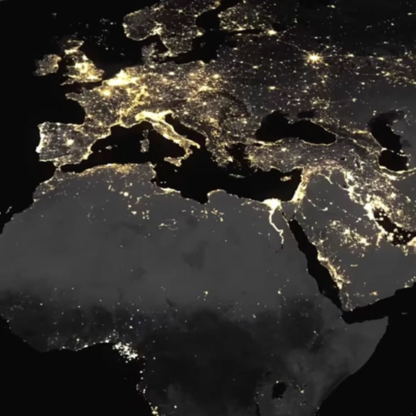 People are moved by 'heart breaking' images from NASA which tell dozens of stories about our populations