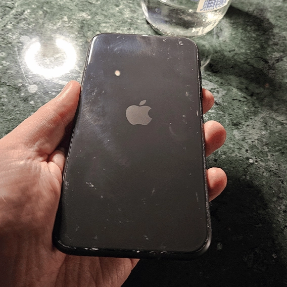 Man shows off his new 'iPhone with no camera' on the back and everyone is saying the same thing