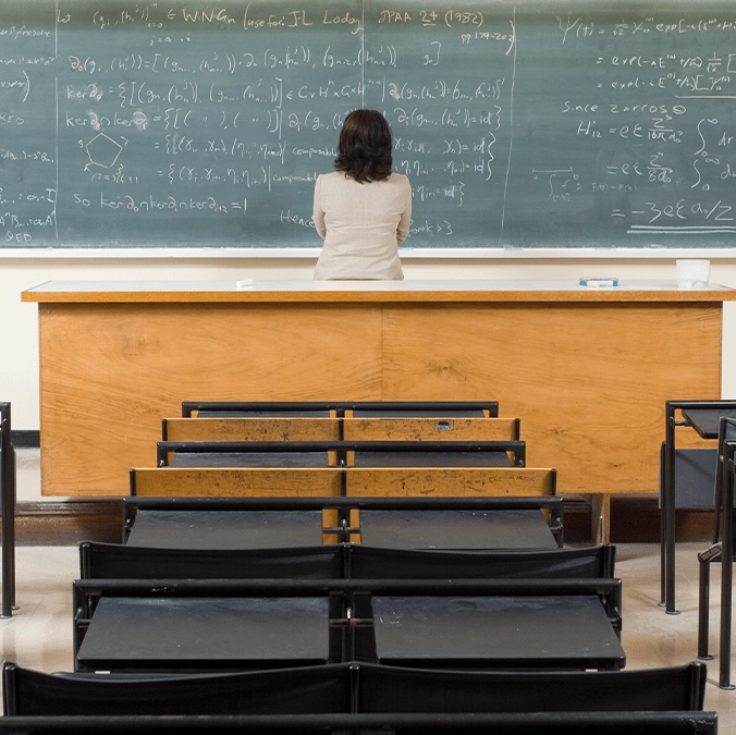 College student demanded her tuition fees back after she caught her professor doing the one thing he asked students not to
