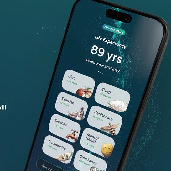 AI-powered 'Death Clock' can eerily predict the age you'll die and how