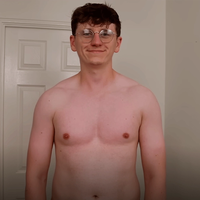 Man trained like a professional athlete for 30 days and saw crazy changes to his body take place