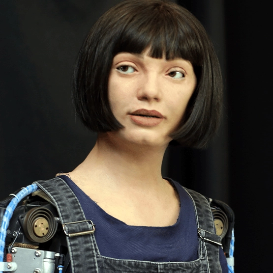 Painting of 'AI God' by humanoid robot expected to fetch $180,000 in a bizarre first
