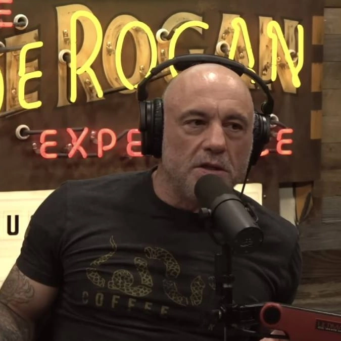 Painful moment Joe Rogan realizes he's fallen for AI video caught while filming podcast