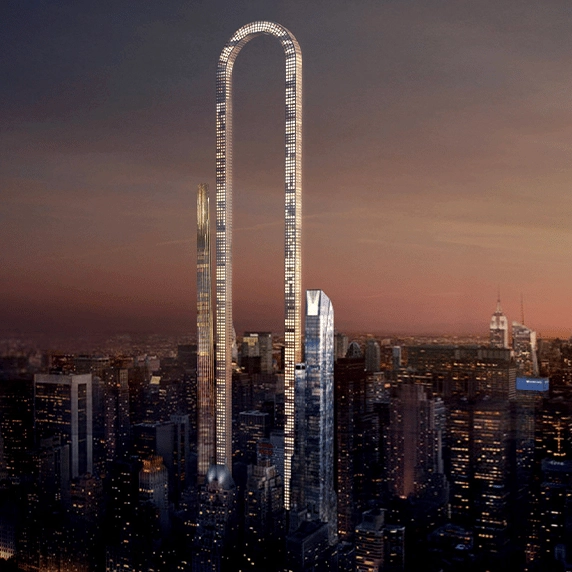 New skyscraper set to dominate New York skyline stands 4,000 ft tall and has a bizarre U shape