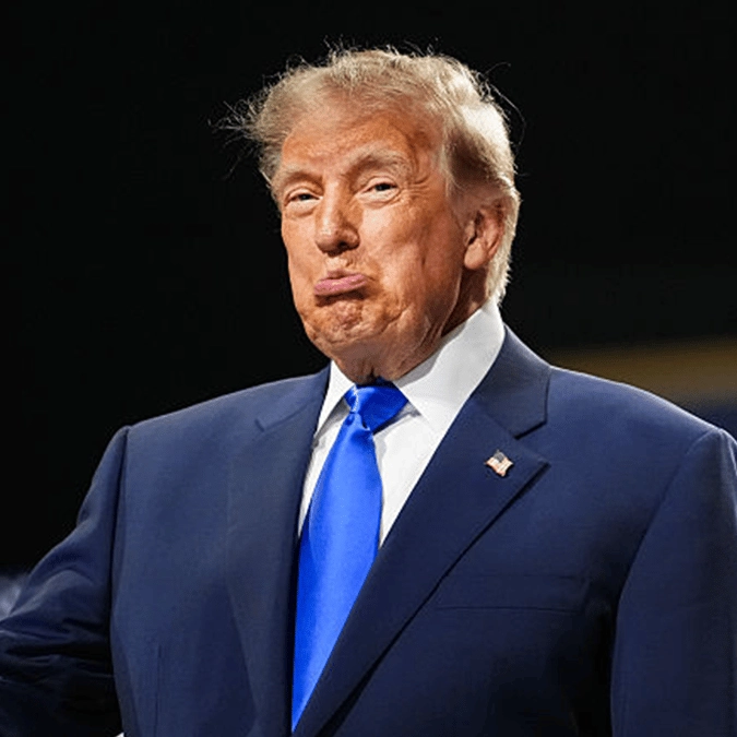 President Donald Trump issues bizarre response when asked if he uses AI