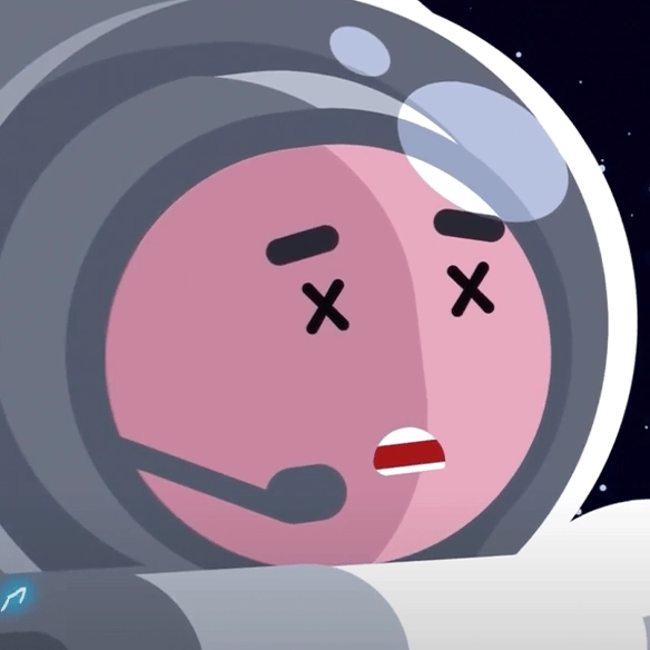 Eerie simulation shows 'horrifying' reality of what happens to your body if you die in space