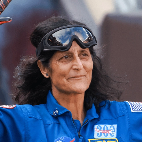 NASA Astronaut Suni Williams reveals what realisation she came to looking down at the Earth after 608 days in orbit
