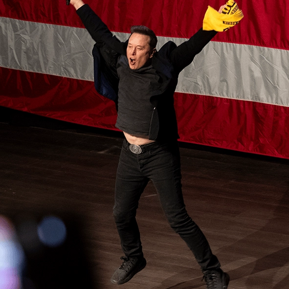 People think they've figured out the real reason Elon Musk keeps jumping like that