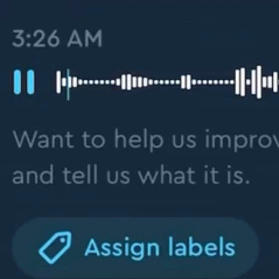 Woman horrified after sleep tracking app reveals a man's voice talking to her as she slept