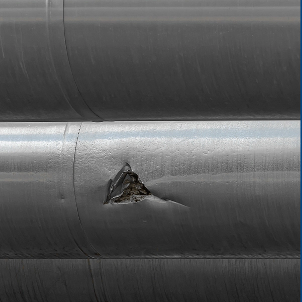 Cracked piece of metal 'heals itself' in world first