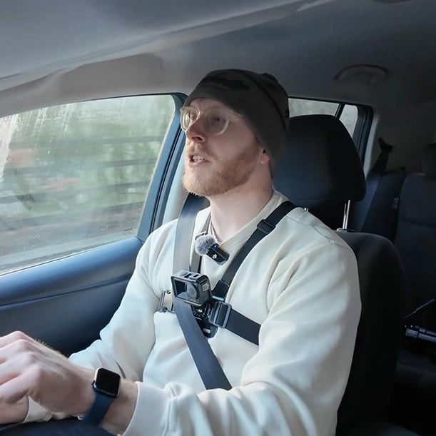 Man takes electric car down a mountain with just 1% battery to see what happens