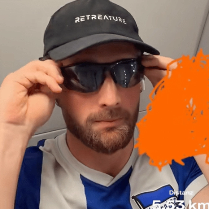 TikTok creator slammed for running 5K during 11-hour flight