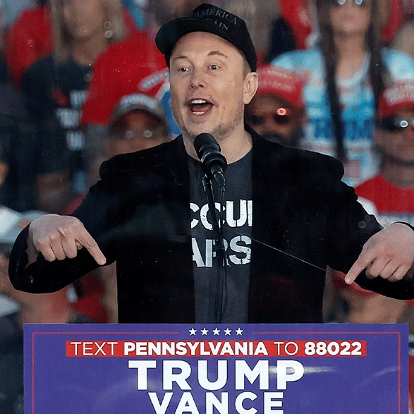 Elon Musk's appearance at Trump rally slammed as ‘cringiest’ moment in US political history