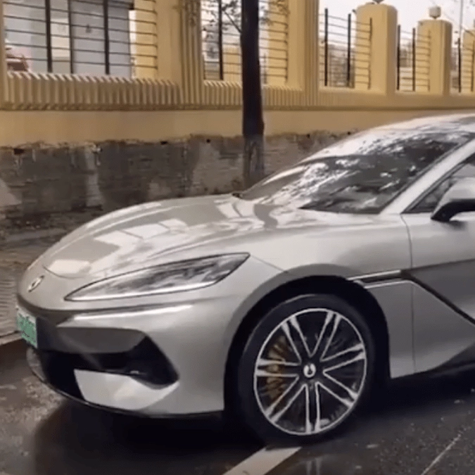 Footage of new car that can 'crab walk' and parallel park in place leaves everybody pointing out the same thing
