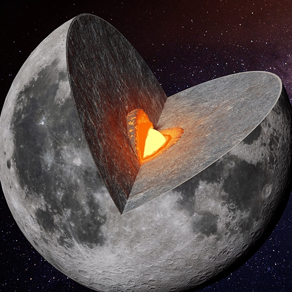 Scientists make groundbreaking discovery about what's inside the moon's core