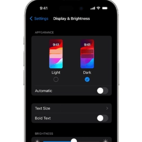 iPhone users left divided over dark mode vs light mode debate