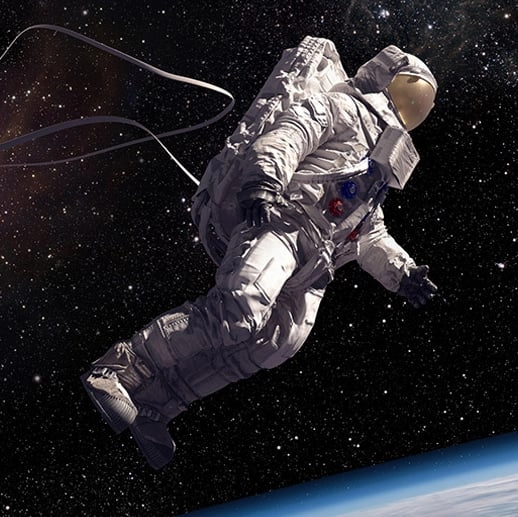 Terrifyingly risky move cosmonaut had to make after finding blob growing outside International Space Station