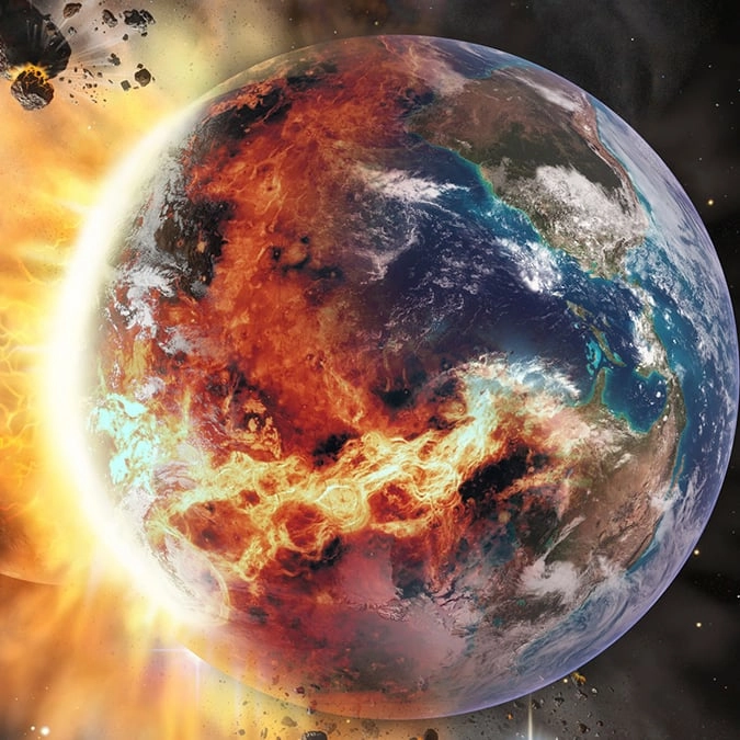 Mammoth structures discovered beneath Africa could be 'ancient planet' 4,500,000,000 years old