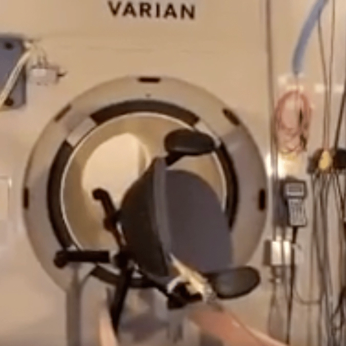 Man carries out extremely rare test to reveal risks of magnetic items near MRI scanner
