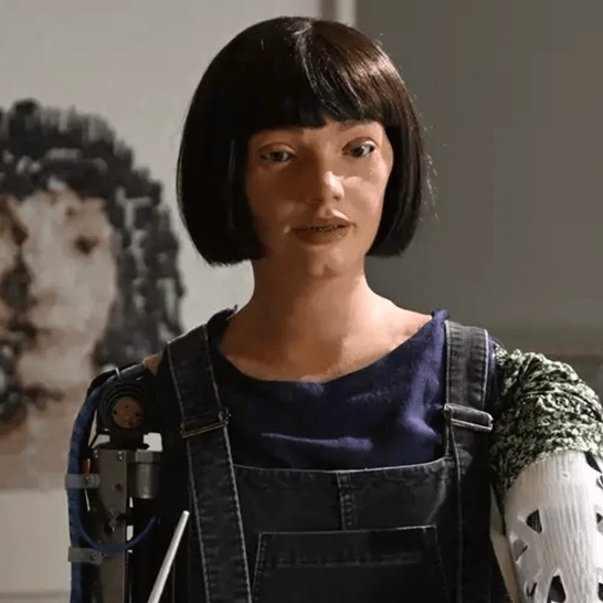 Robot makes history as humanoid’s artwork sells at auction for staggering amount of money