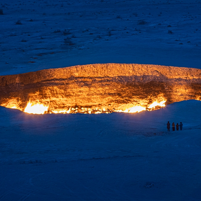 Officials say the 'Gateway to Hell' is closing after blazing non-stop for 50 years