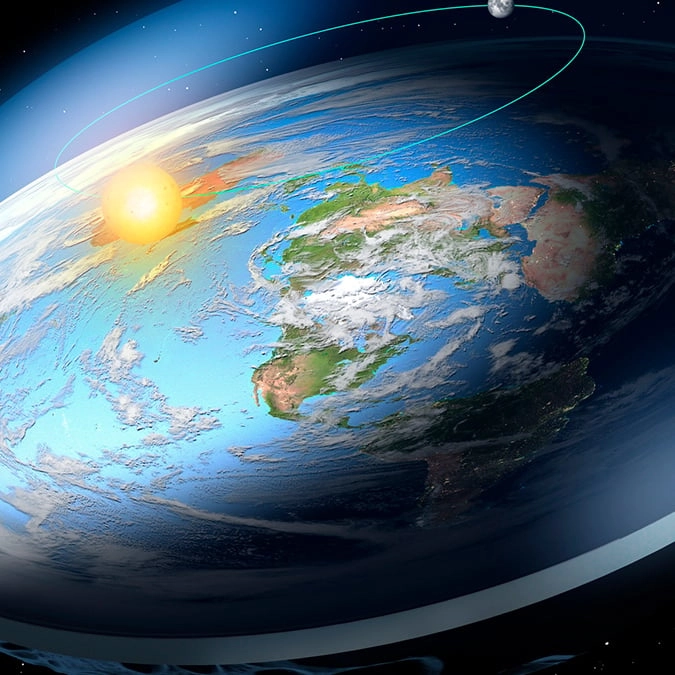 Astonishing moment flat earther has his mind changed using simple experiment