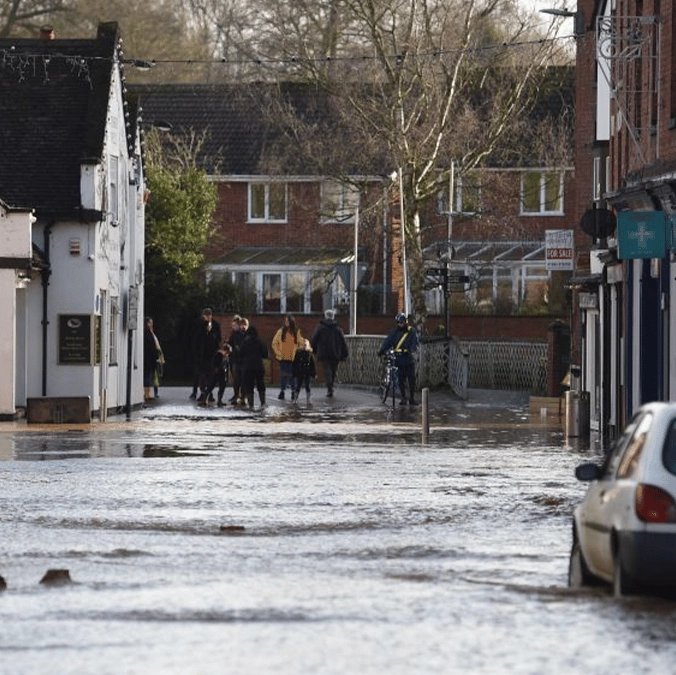Terrifying flood predictions suggest millions could be made homeless as town left abandoned