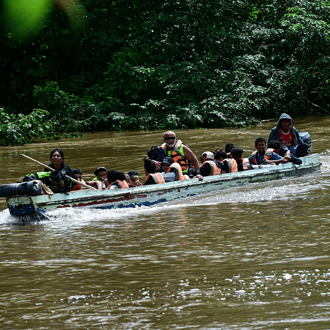 Footage shows treacherous journey across 'Hell on Earth' Darien Gap that was once thought impossible to cross