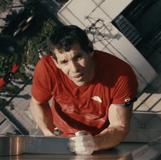 One word climber said after completing 101-story climb with no safety gear