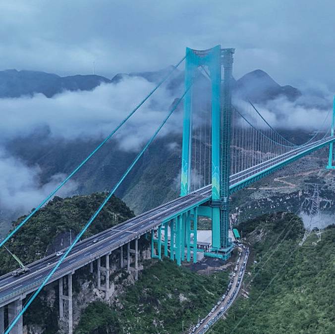 China officially opens world's tallest bridge that cuts 2 hour journey to just two minutes