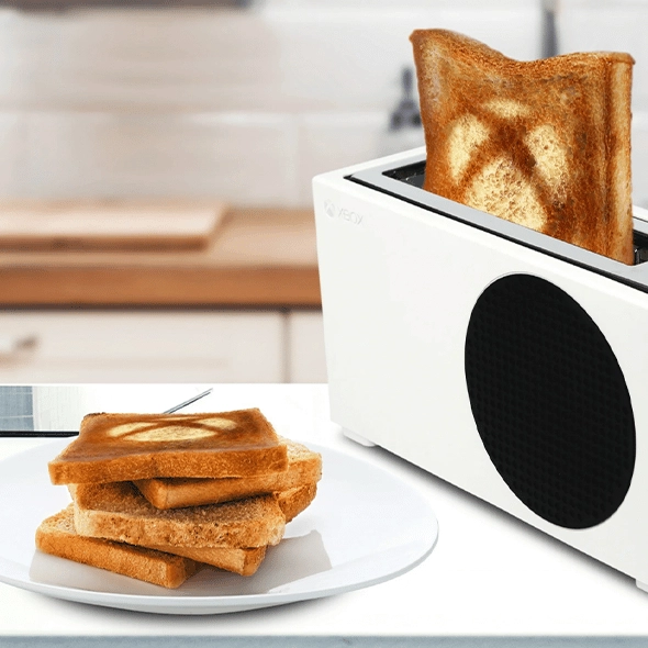Walmart reveals the Xbox Series S toaster with the ability to imprint the Xbox logo on your toast