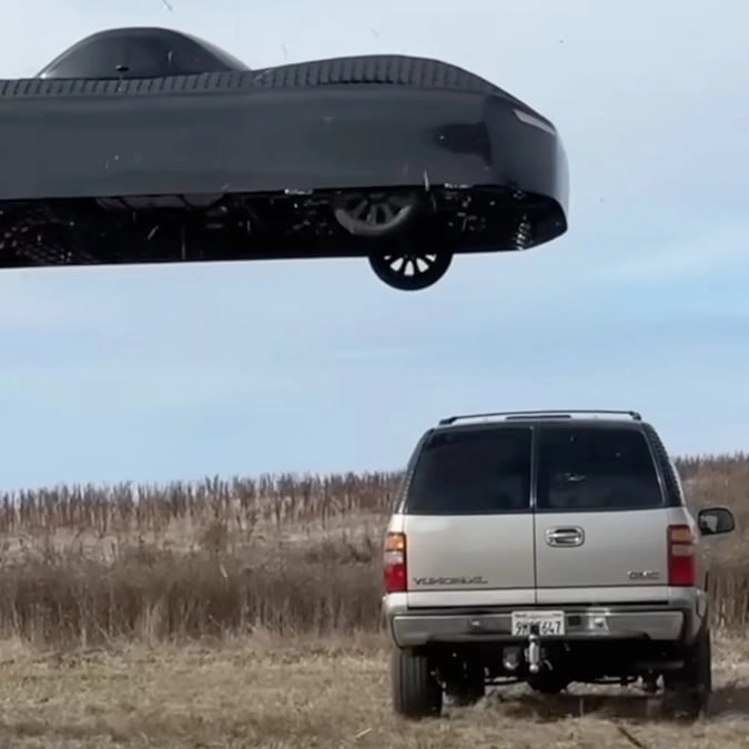 Footage of world first $300,000 flying car leaves everybody saying the same thing