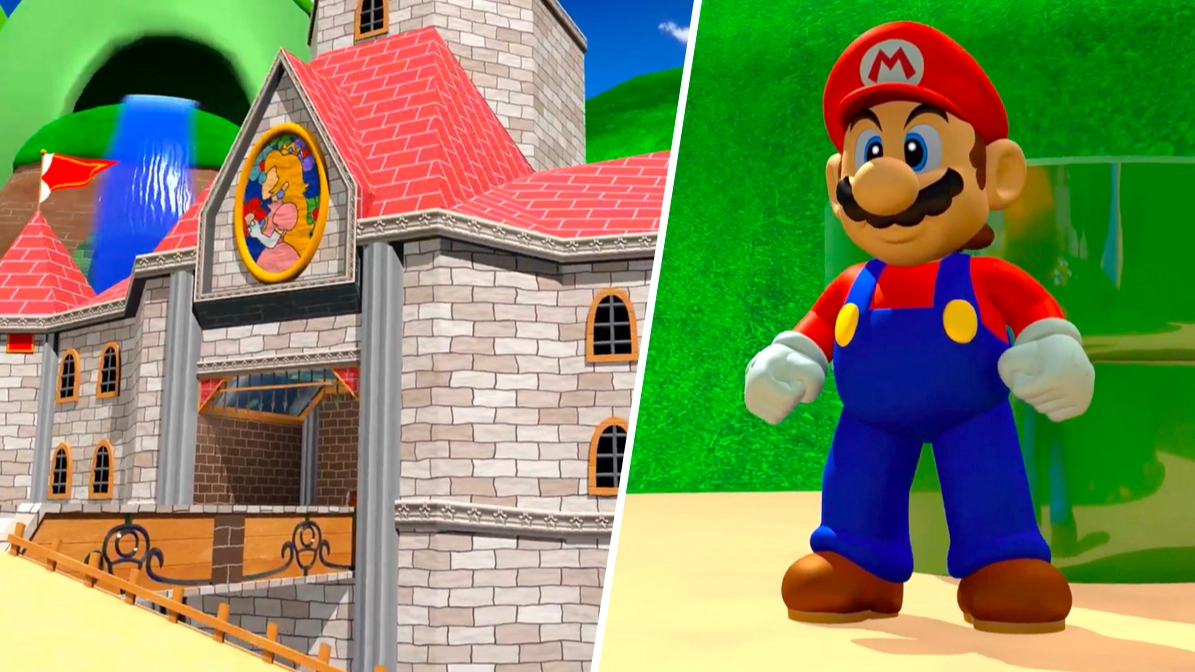 Super Mario 64: ReRendered will hit you right in the childhood