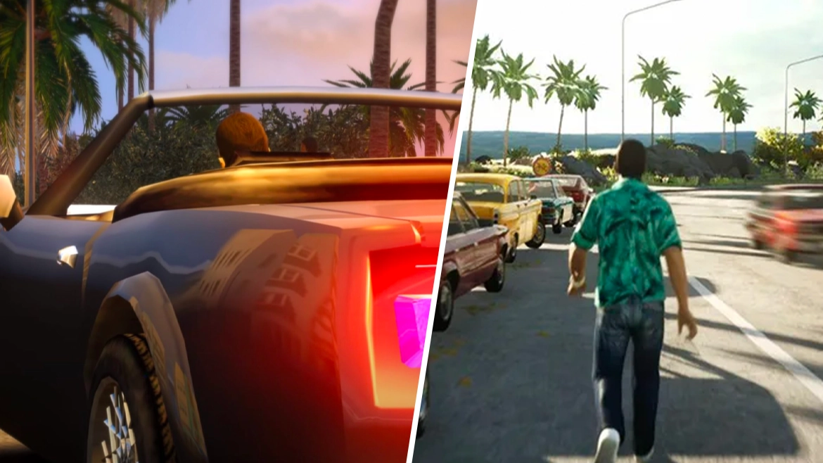 GTA: Vice city NextGen Edition is one of the prettiest remasters we've ever seen
