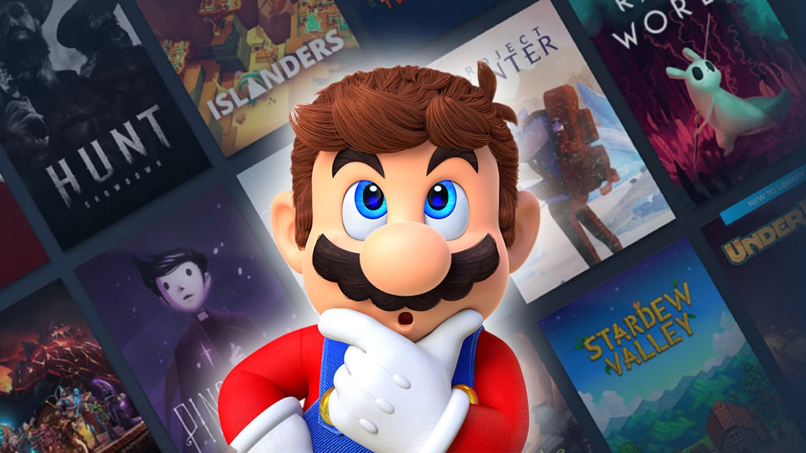 I downloaded the 'Tinder For Games' free app and it's a saviour to decide what to play