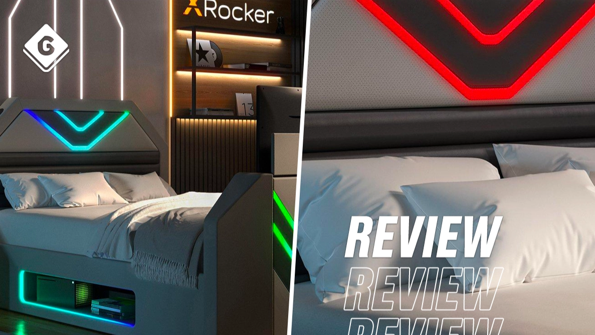 X Rocker Nebula Ottoman TV Bed Review: Together in electric dreams 