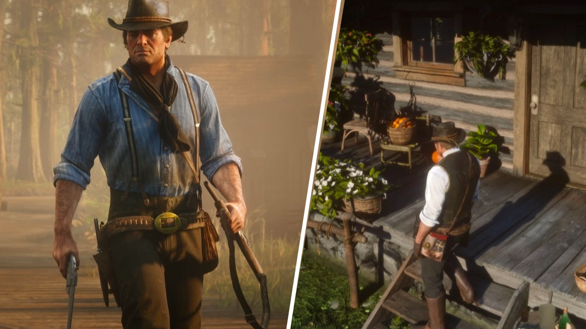 Red Dead Redemption 2 mod gives Arthur his own house