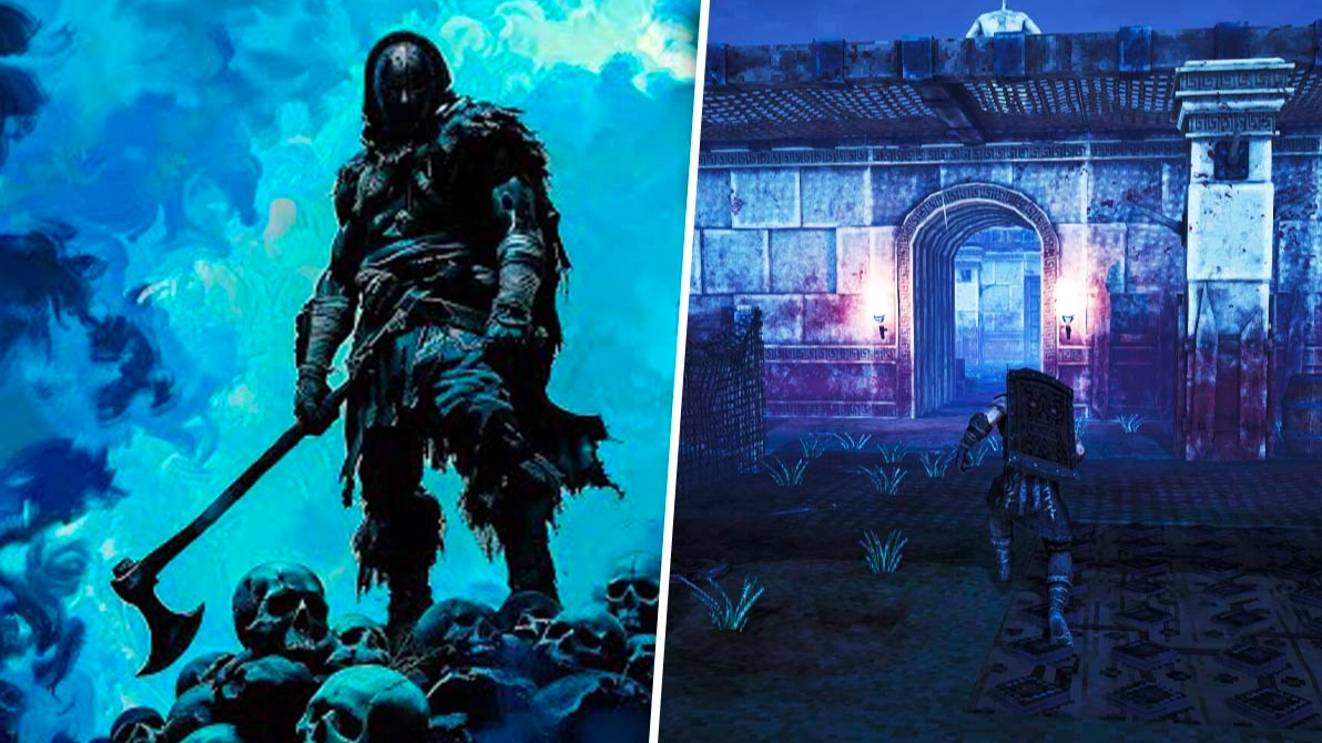 Steam free download is Dark Souls with major PS1 vibes