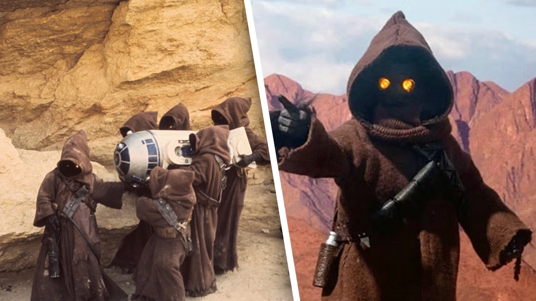 Star Wars fans disturbed by Jawas' true appearance under their hoods