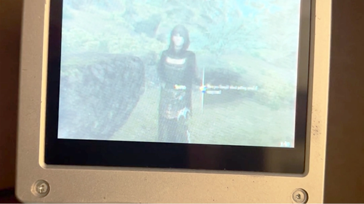Skyrim Is Playable on a Nintendo Game Boy Advance SP, No We're Not Kidding