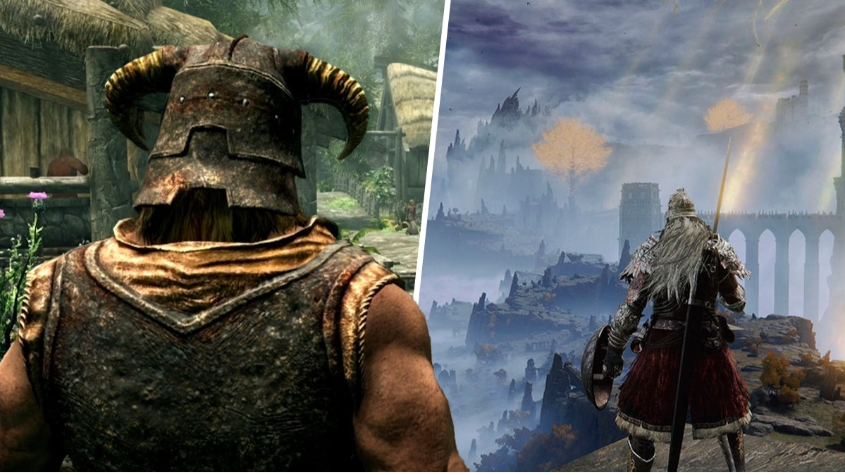 Skyrim collides with Elden Ring in this sprawling free download