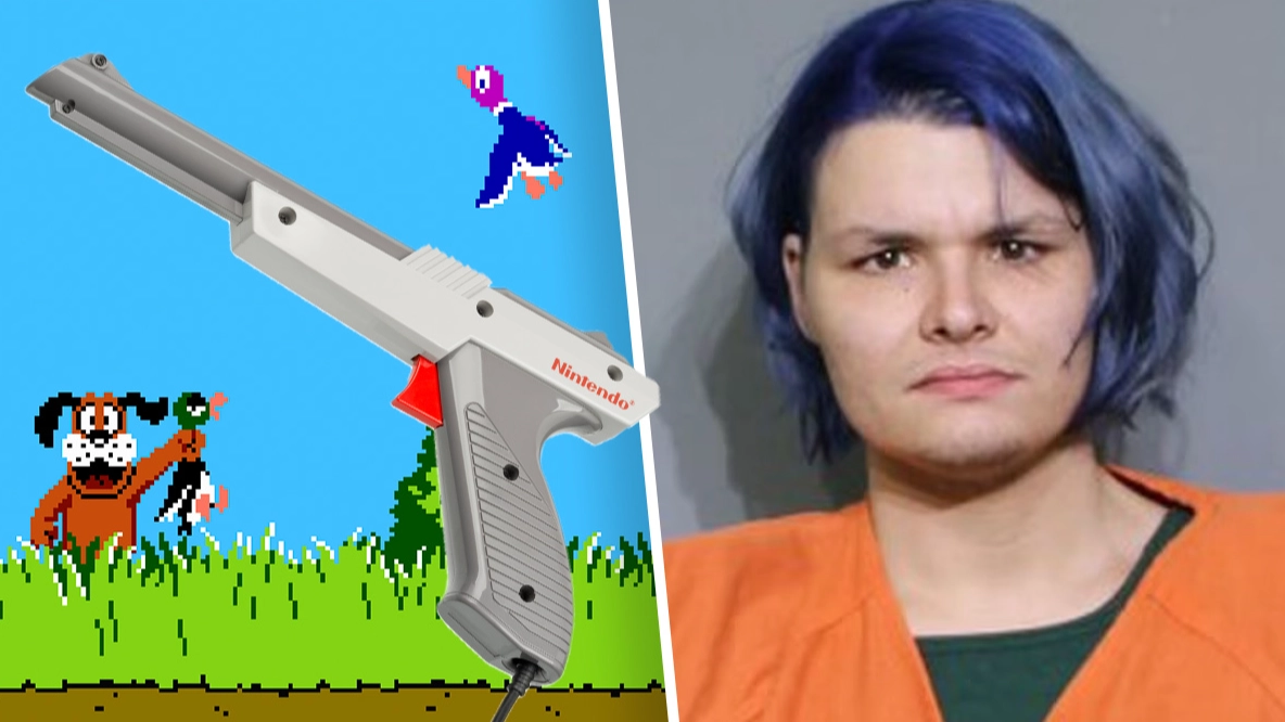 Man arrested for robbing a store with Duck Hunt Zapper gun
